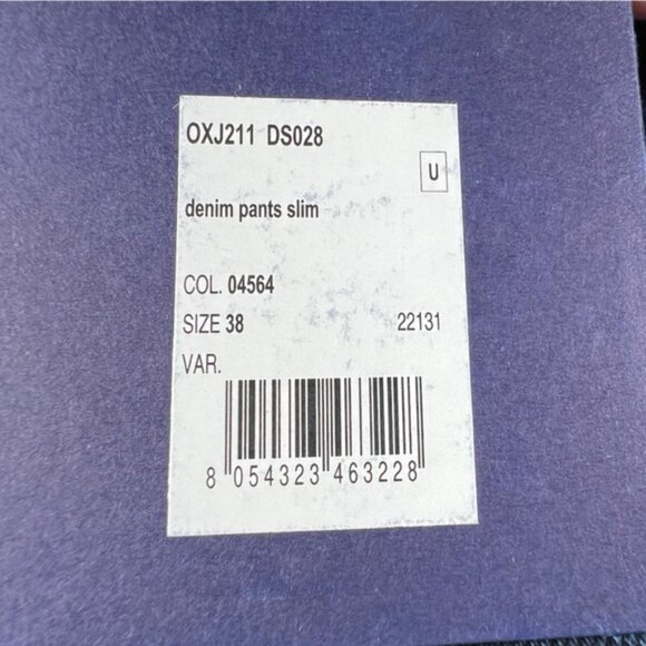 NWT CAVALLI CLASS SLIM‎ STRAIGHT Distressed Jeans OXJ211 DS028 Size 38 X 30 - Picture 14 of 14